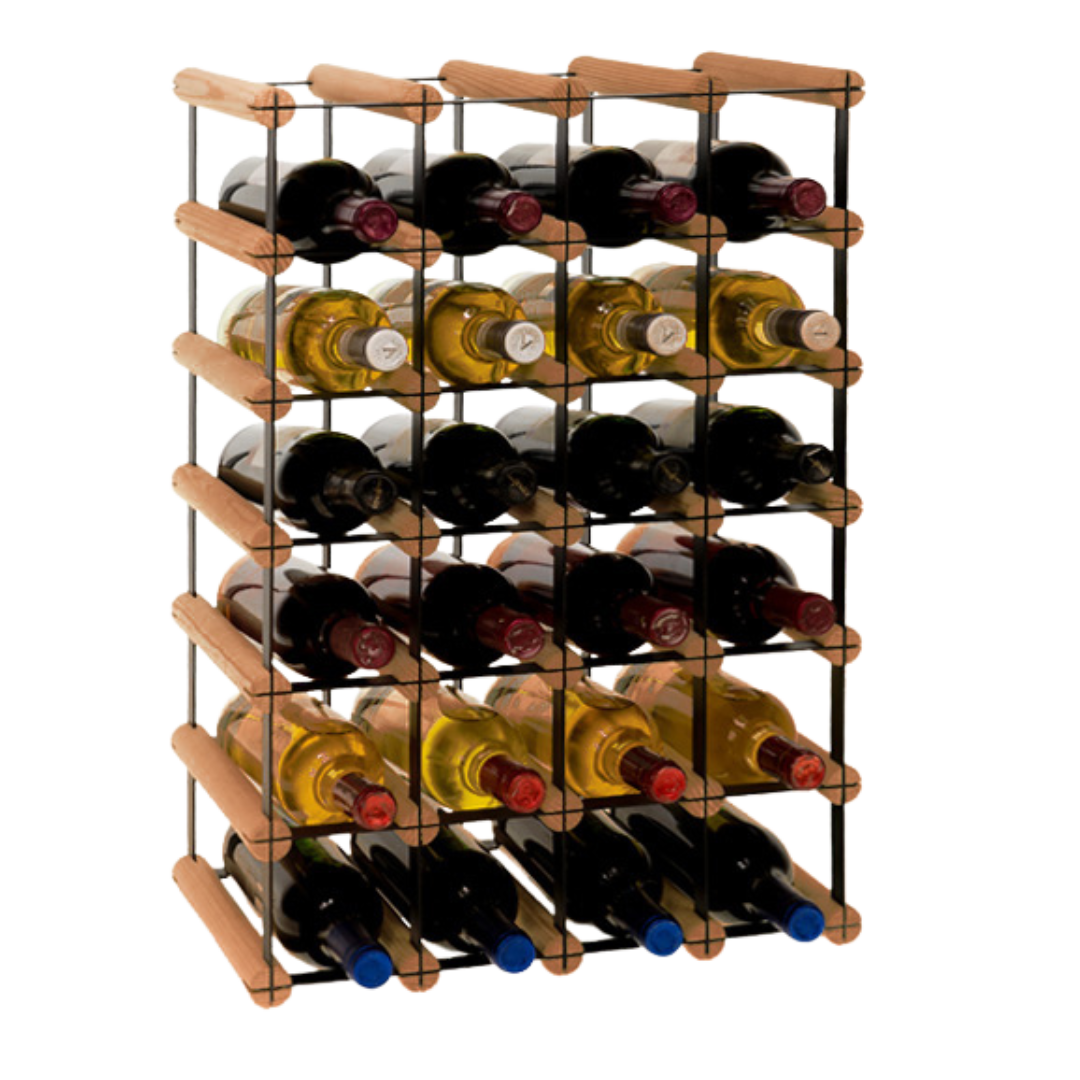 Loftowy stojak na wino RW8