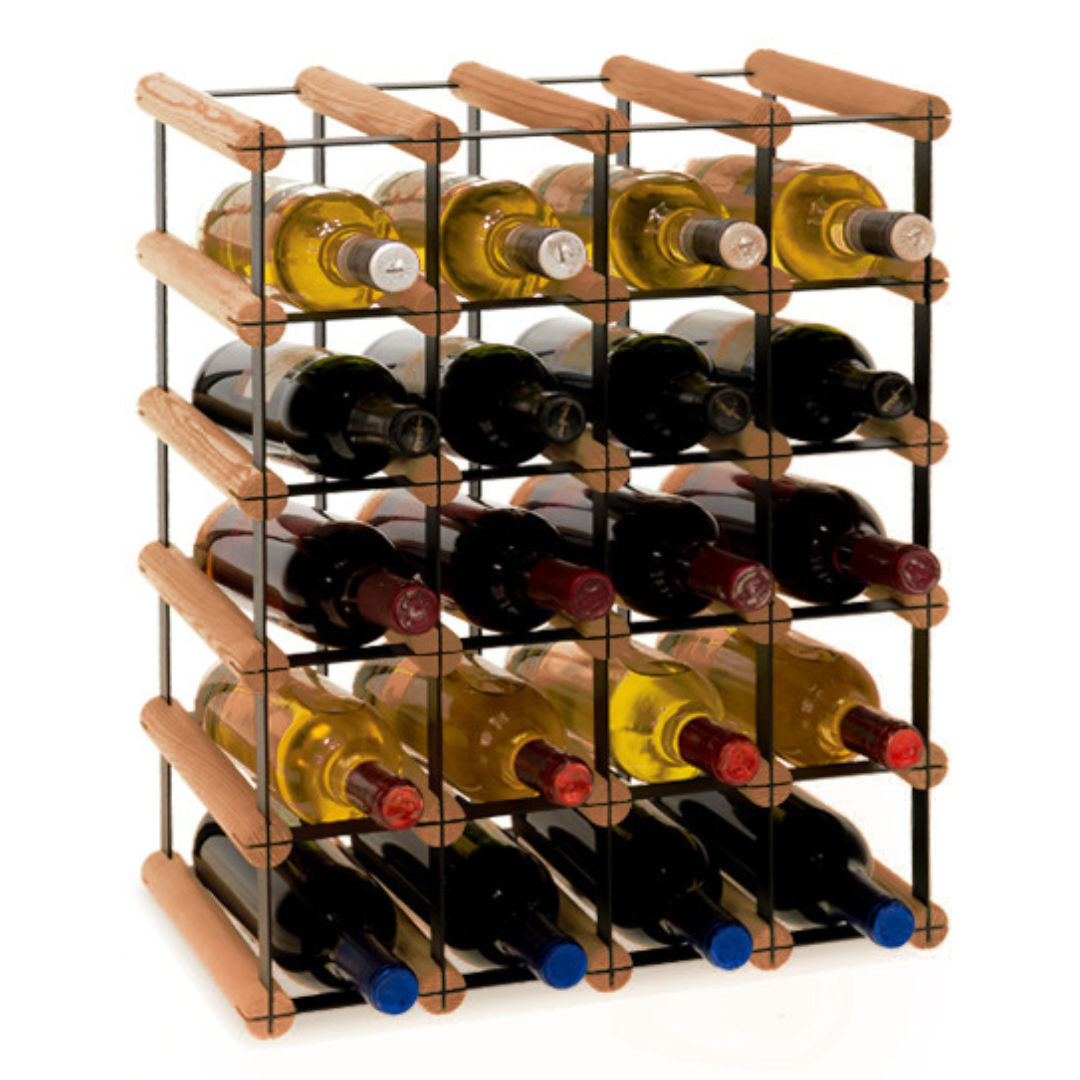 Loftowy stojak na wino RW8