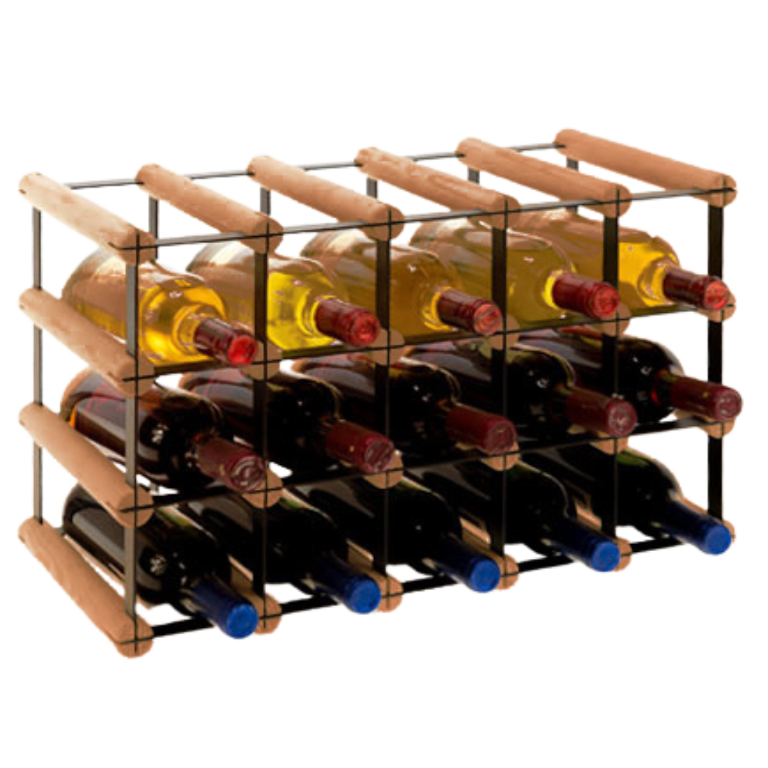 Loftowy stojak na wino RW8