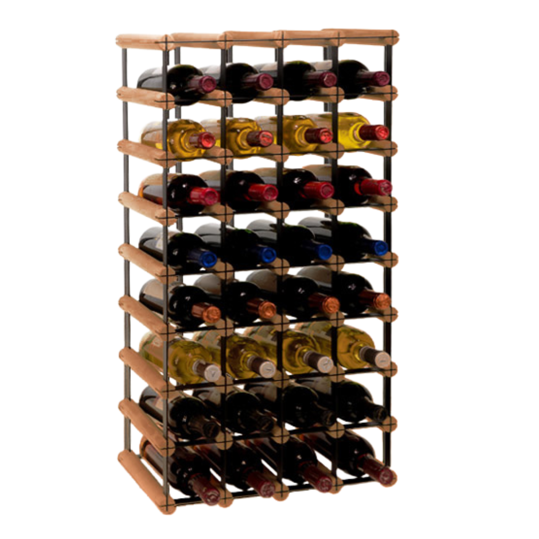 Loftowy stojak na wino RW8