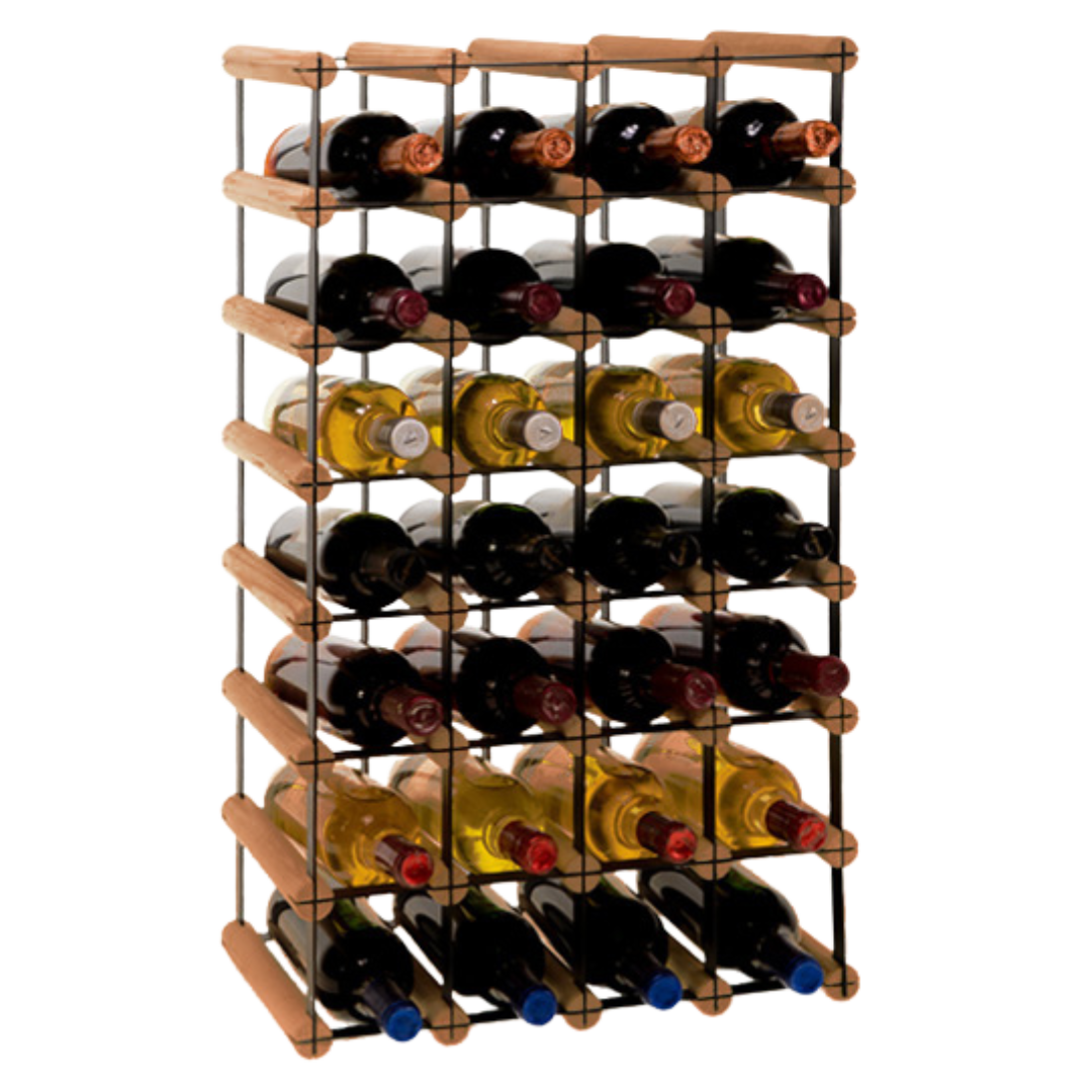 Loftowy stojak na wino RW8